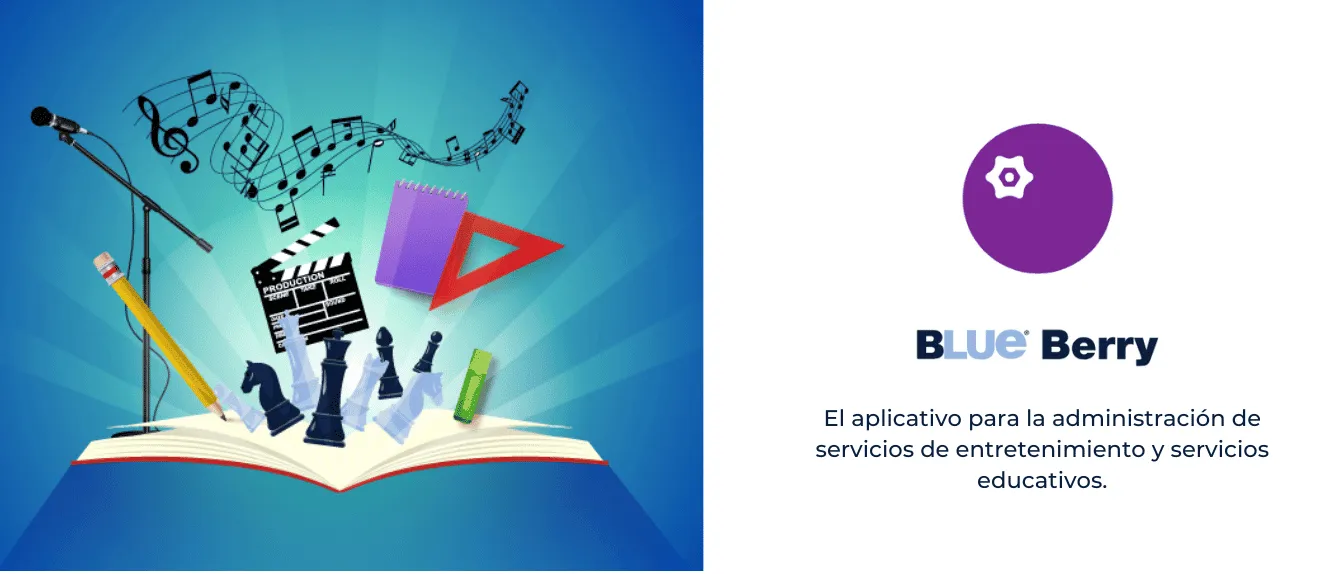 Blue Berry: Nuevo administrador de servicios educativos y de entretenimiento
